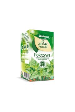 Herbapol Herbata ziołowa Pokrzywa Zielnik Polski 20 x 1,5 g