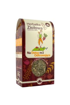 Natura Wita Herbata Ziołowa na Detox nr 2 Odtruwająca Suplement diety 80 g
