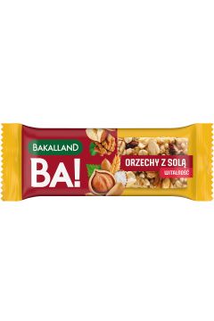 Bakalland Baton BA!lans Orzechowe Słone Trio 35 g