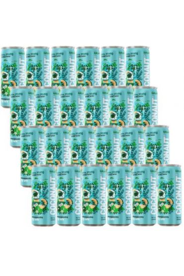 Coconaut Woda gazowana z modego kokosa Zestaw 24 x 320 ml