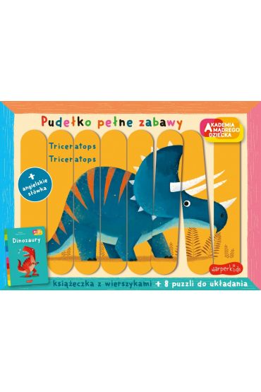 Dinozaury. Akademia mdrego dziecka. Pudeko pene zabawy