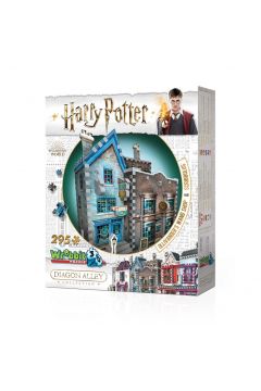 Puzzle 3D Wrebbit  295 el. Harry Potter Ollivander's Wand Shop & Scribbulus Wrebbit Puzzles
