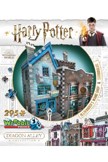 Puzzle 3D Wrebbit  295 el. Harry Potter Ollivander's Wand Shop & Scribbulus Wrebbit Puzzles