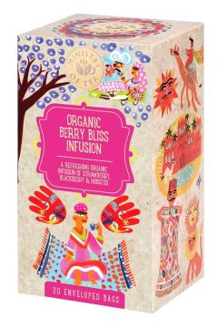 Ministry Of Tea Herbatka z hibiskusem o smaku truskawkowo-jagodowym (berry bliss infusion) 20 x 1.5 g Bio