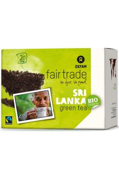 Oxfam Fair Trade Herbata zielona ekspresowa fair trade 36 g Bio
