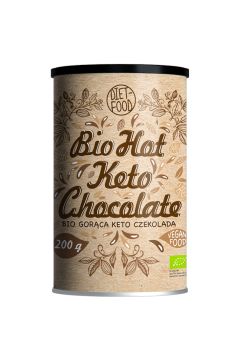 Diet-Food Gorąca keto czekolada w proszku 200 g Bio