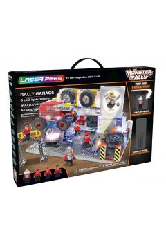Klocki. Laser Pegs. Rally Garage