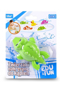 Zabawka do wody - Zielony Krokodylek Edu&Fun