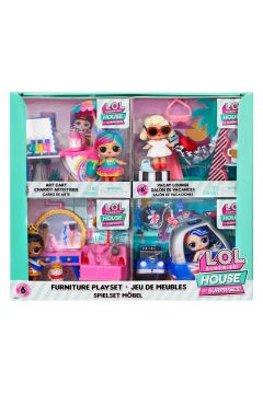 LOL Surprise Furniture Playset with Doll S2 (8szt) Mga Entertainment