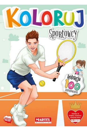 koloruj - Sportowcy