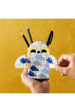 LEGO DOTS Pojemnik na długopisy w kształcie Hedwigi 41809