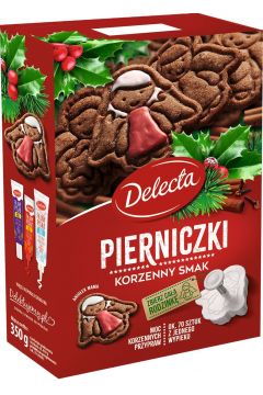 Delecta Pierniczki korzenne + foremki 350 g