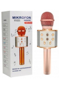 W&k Mikrofon zabawkowy JYWK369-4 rose gold