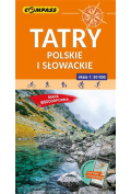 Mapa wodoodporna Tatry Polskie i Słowackie 1:50 000