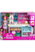 Barbie Cukiernia + Lalka HGB73 Mattel