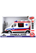 Auto ambulans na baterie w pudełku Mega Creative