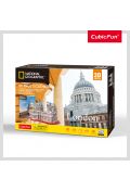 Puzzle 3D 107 el. National Geographic St. Paul`s Cathedral Cubic Fun
