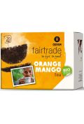 Oxfam Fair Trade Herbata czarna o smaku mango-pomarańcza fair trade 36 g Bio