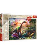 Puzzle 100 el. 100 Świat dinozaurów Trefl