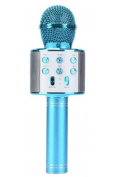 W&k Mikrofon zabawkowy JYWK369-3 niebieski