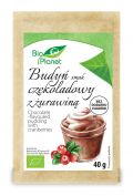 Bio Planet Budyń o smaku czekoladowym z żurawiną 40 g Bio