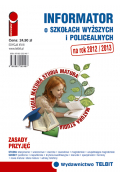 Informator o szkołach wyższych i policealnych 2012/2013