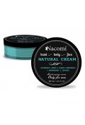 Nacomi Natural Cream naturalny krem z olejem konopnym i ekstraktem z chmielu dla mężczyzn 100 ml