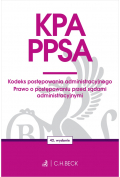 KPA. PPSA. Kodeks postępowania administracyjnego