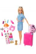 BRB DHA Barbie w podróży Lalka FWV25 Mattel