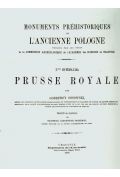 Prusse Royale Reprint Zabytki Przedhistoryczne