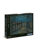 Puzzle 1000 el. Museum Collection. Van Gogh, Notte stellata sul Rodano Clementoni