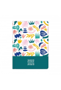 Albi Kalendarz książkowy 18M 2022/2023 Kwiaty