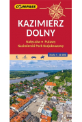 Mapa turystyczna Kazimierz Dolny 1:35 000