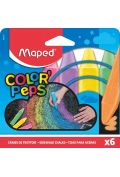 Maped Kreda chodnikowa Colorpeps 6 kolorów