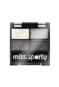 Miss Sporty Studio Colour Quattro Eye Shadow poczwórne cienie do powiek 404 Real Smoky/Smoky Black 5 g