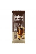 Dobra Kaloria Baton owocowy kawa i orzech 35 g