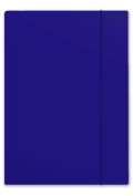 Penmate Teczka Top A4 z gumką niebieska