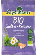 Alpenbauer Cukierki z nadzieniem o smaku ziołowym z szałwią 90 g Bio