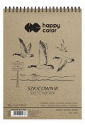 Happy Color Szkicownik na spirali A5 Ptaki 80 kartek