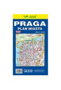Praga 1:18 000 Plan miasta PIĘTKA