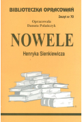 Nowele Henryka Sienkiewicza. Biblioteczka opracowań. Zeszyt nr 70