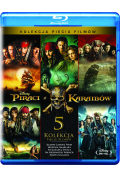 Pakiet Piraci z Karaibów 5 filmów (5BD)
