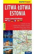 See you! in.. Litwa, Łotwa, Estonia 1:700 000 mapa