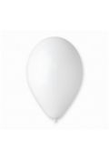 Godan Balony pastelowe 25 cm białe 50 szt.