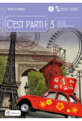 C'est parti! 3. Podręcznik z płytą CD. Język francuski. Poziom A2/B1