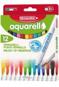 Fibracolor Mazaki Aquarello wodne 12 kolorów