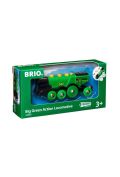 Lokomotywa klasyczna zielona 33593 Brio