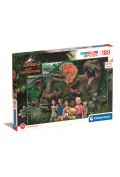 Puzzle 180 el. Supercolor. Jurassic world Clementoni