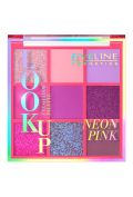 Eveline Cosmetics Look Up Neon Pink paleta 9 cieni do powiek 10.8 g