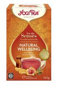 Yogi Tea Herbatka dla zmysłów na dobre samopoczucie z olejkiem z mandarynki (for the senses natural wellbeing) 17 x 2 g Bio